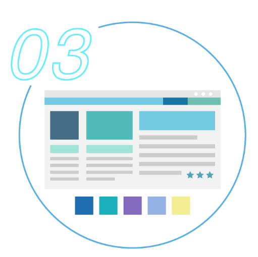 版面位置與色系確認